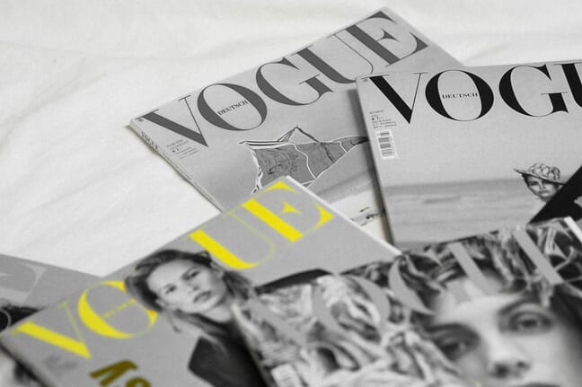 fashion magazines