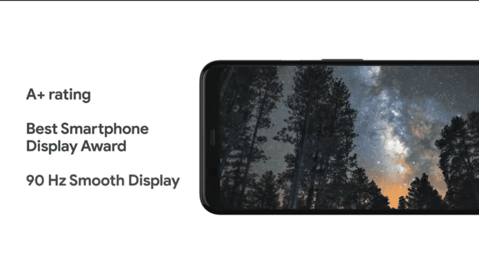 Google Pixel 4 Display