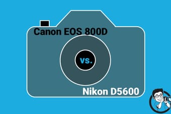 Canon 800D vs Nikon D5600
