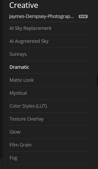 Creative styles