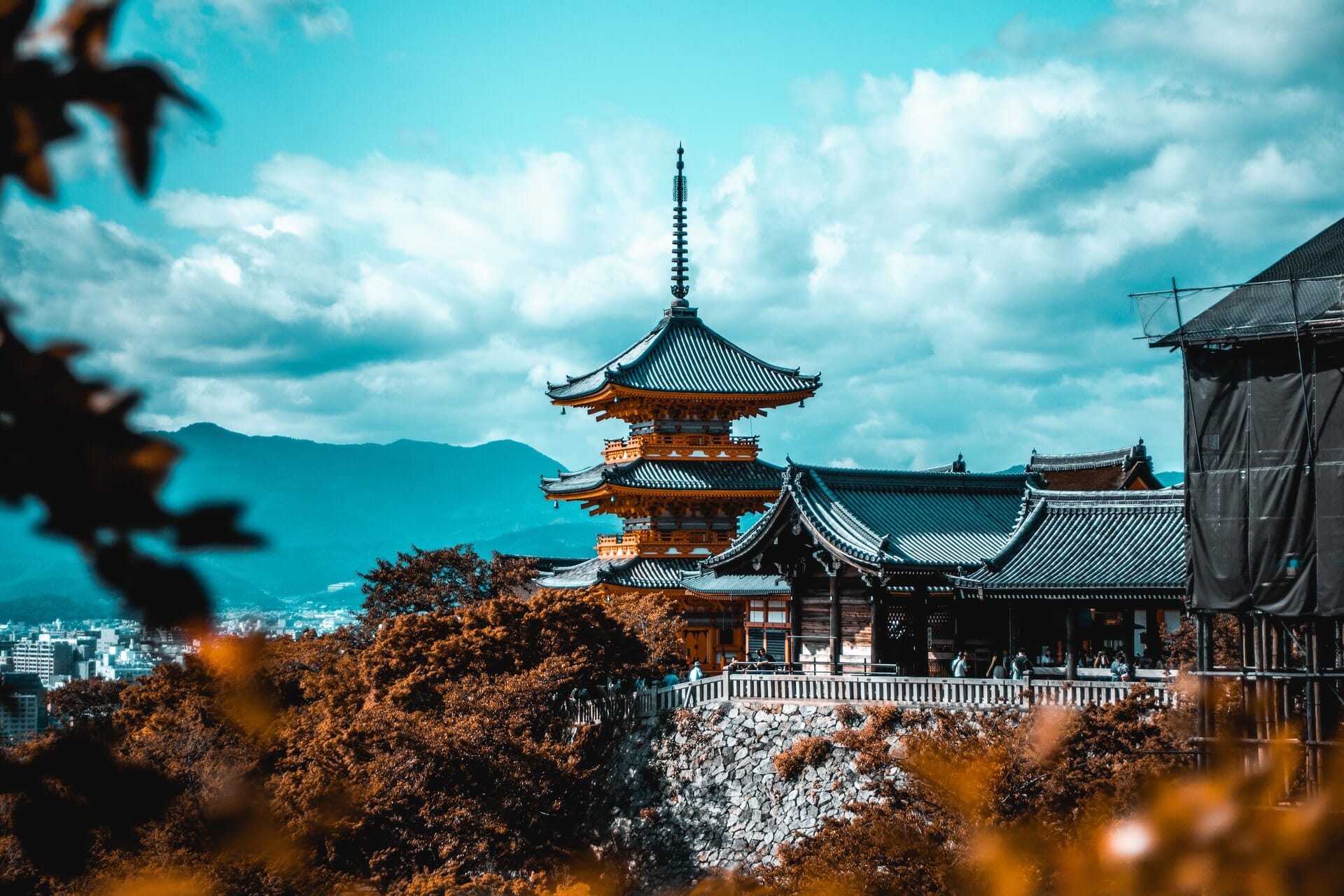 Kiyomizu-dera Temple in Kyoto, Japan