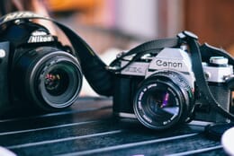canon vs nikon camera