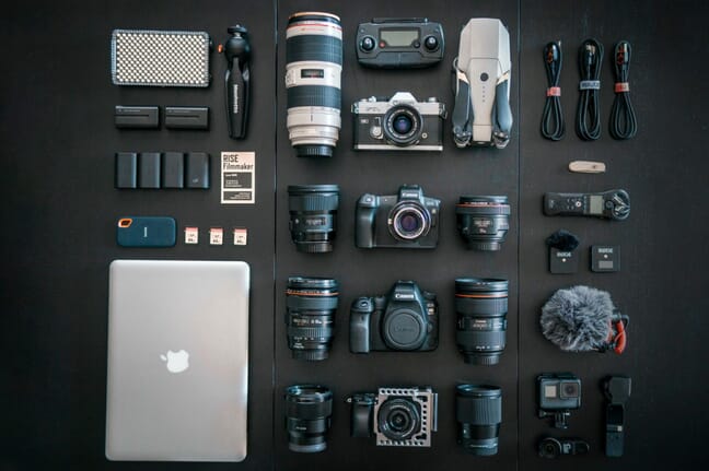 Photography gear