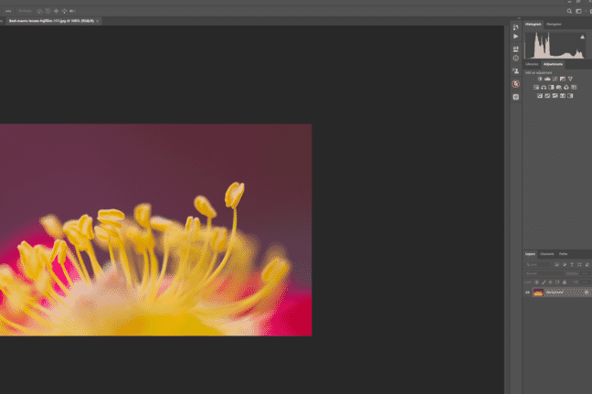 photo editing in photoshop