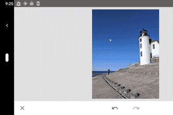 snapseed photo editing process screenshot