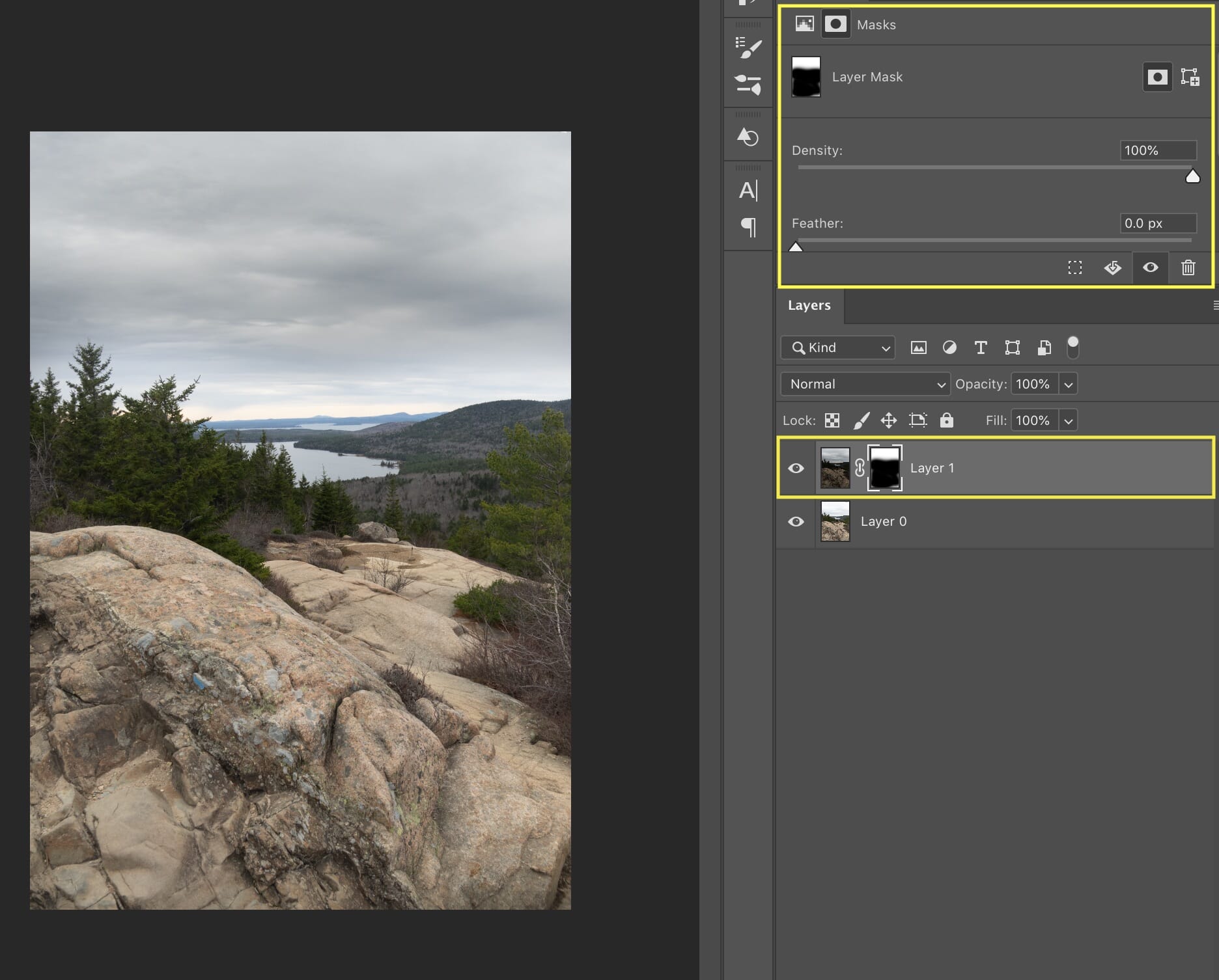 masking image layer