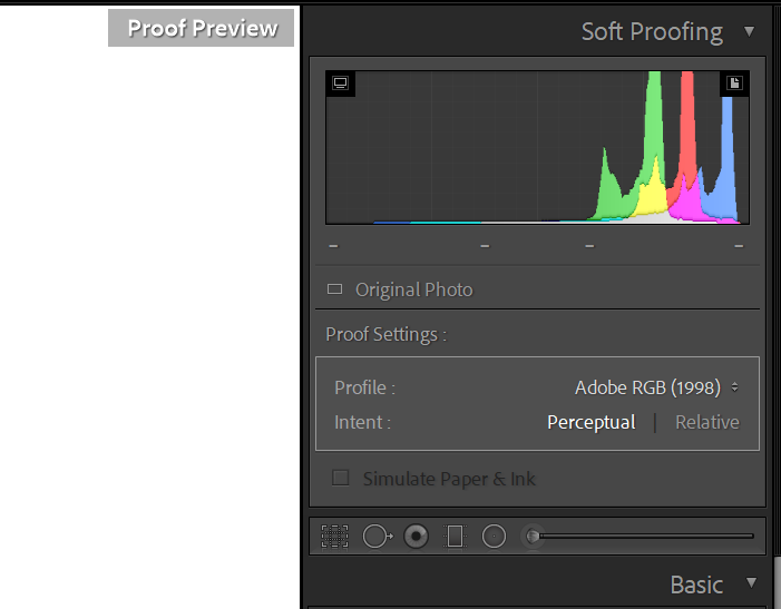 Soft proofing lightroom что это