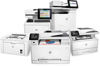 HP color laser printers