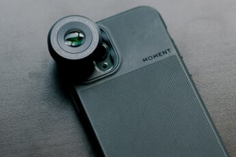 iPhone macro lens by Moment