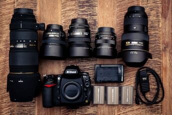 How to store cameras and lenses at home