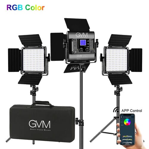 GVM 800D-RGB LED