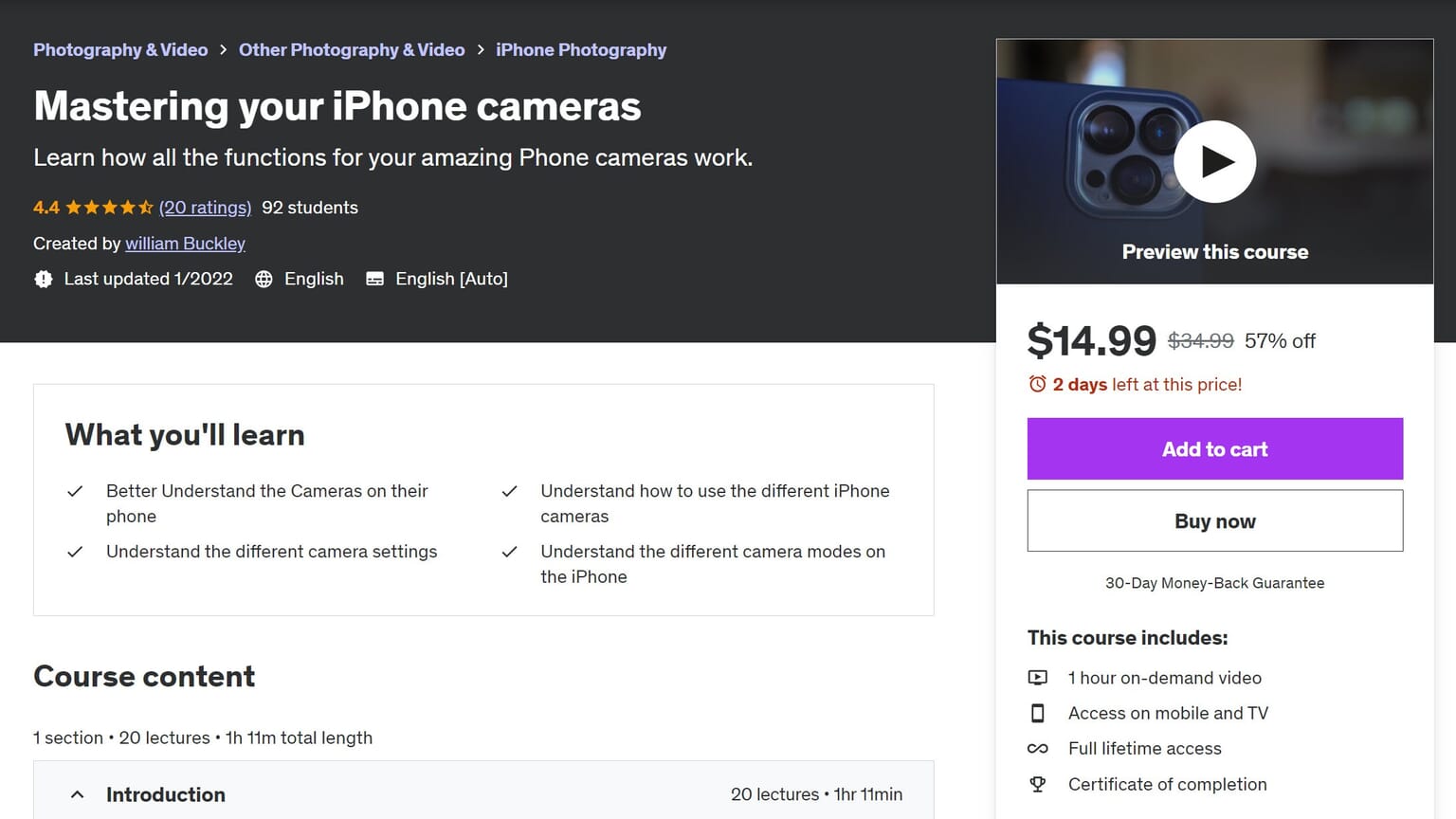 10 Best iPhone Photography Courses in 2026 - PhotoWorkout