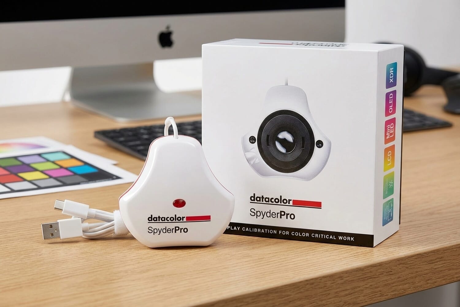 Datacolor SpyderPro monitor calibrator for photography - professional color calibration device
