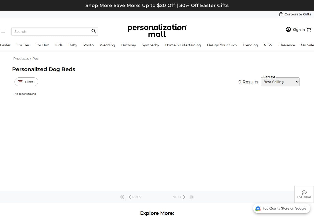 Personalization Mall