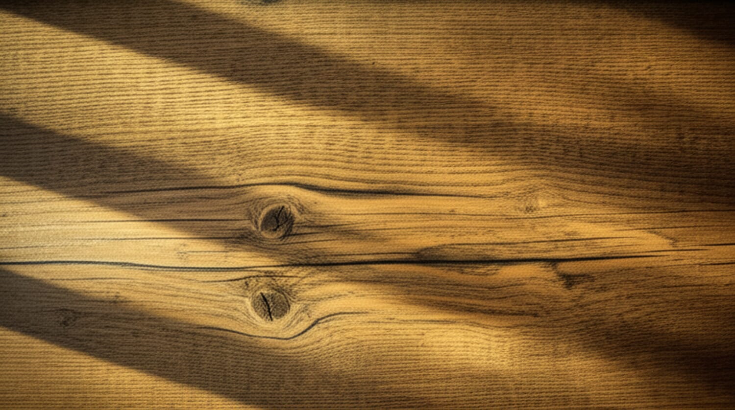 Weathered wood texture with dramatic sidelight showing grain patterns and natural patina
