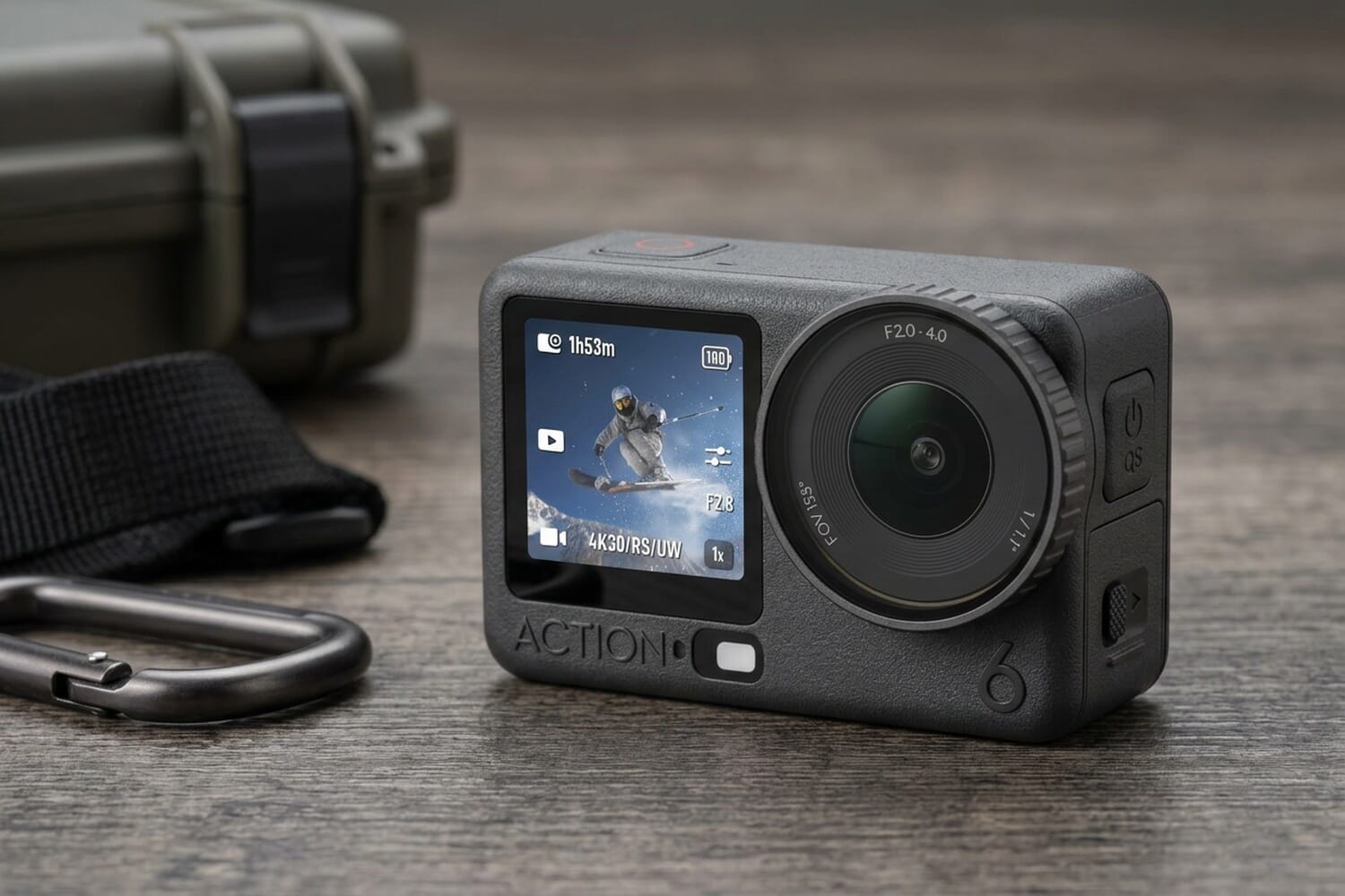 DJI Osmo Action 6 action camera - best action camera 2026