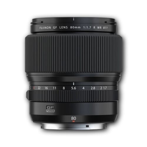 Fujifilm Fujinon GF80mm f/1.7 R WR