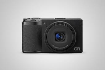 Ricoh GR IV Monochrome compact camera product shot
