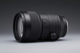 Samyang AF 200mm f/1.8 FE OIS lens mockup from CP+ 2026