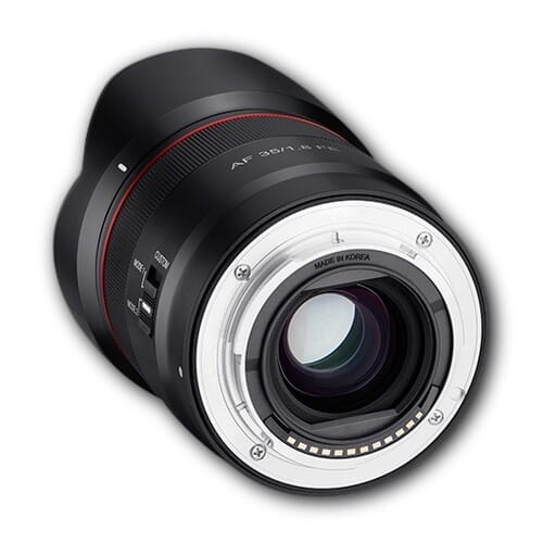 Sony Samyang AF 35mm f/1.8