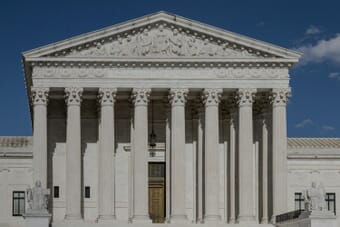 United States Supreme Court building in Washington DC