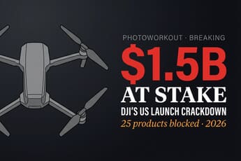 DJI’s FCC Crackdown: 25 US Launches Blocked, $1.5B at Stake — What Photographers Lose