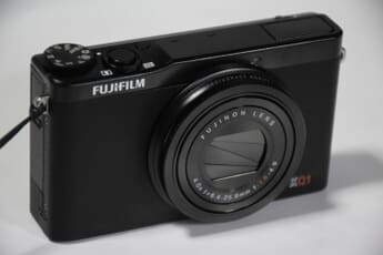 Fujifilm XQ1 premium compact camera (2013), the small Fuji topping Google camera searches in 2026