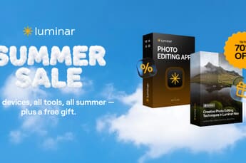 Luminar Summer Sale 2026: Up to 70% Off Skylum’s AI Editor — Ends June 28