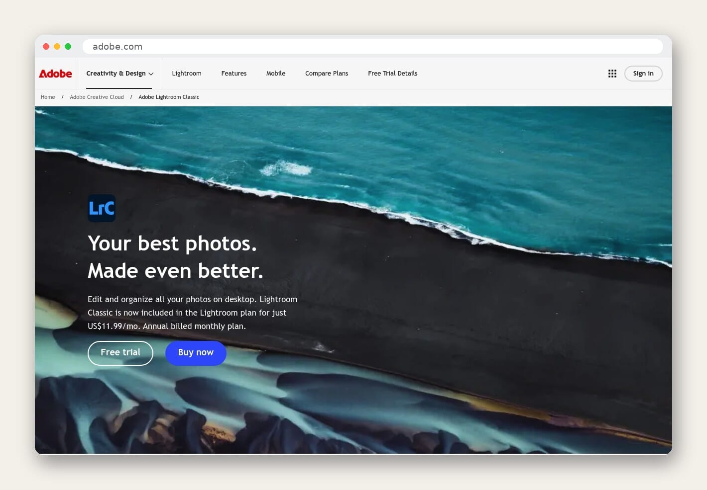 Adobe Lightroom Classic