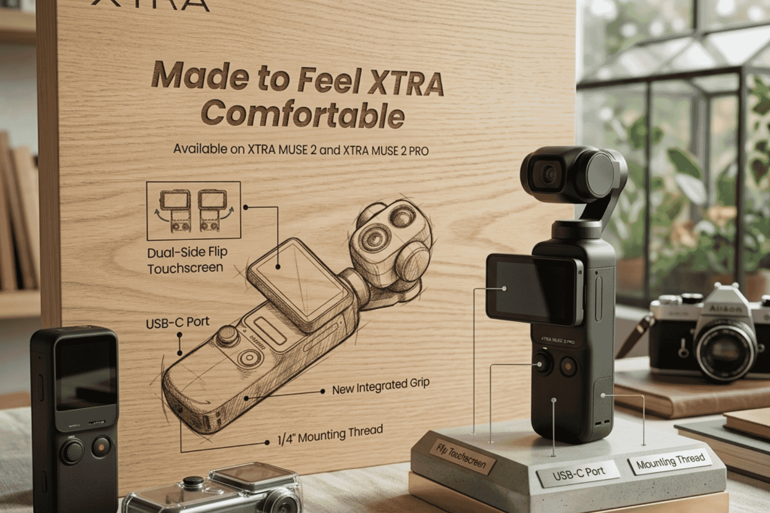 Can’t Buy the DJI Pocket 4P in the US? Meet Its Rebadged Twin, the Xtra Muse 2 Pro