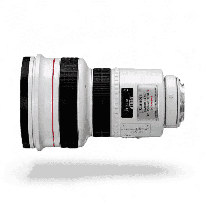 Canon EF200mm f/1.8L USM +1.4x