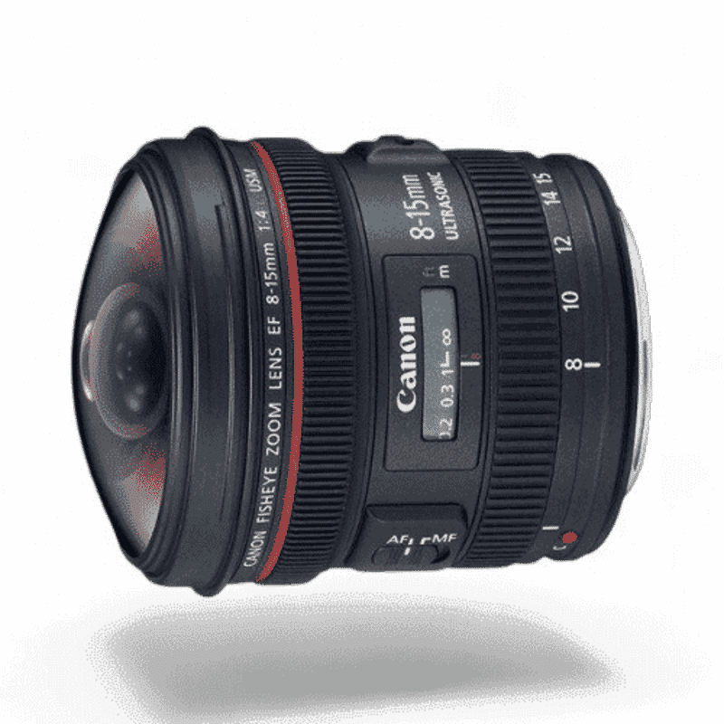 Canon EF8-15mm f/4L FISHEYE USM