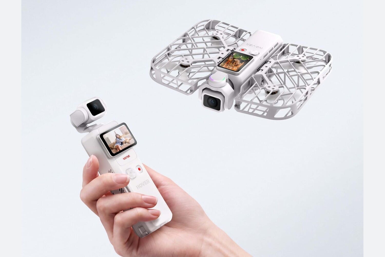 HoverAir Versa: a Pocket Camera That Clicks Into a Self-Flying Drone to Rival DJI